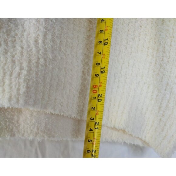 Women's Cozy Art Class Recycled Polyester Cream Hooded Sweater, XXL (18), NWT - Picture 3 of 6